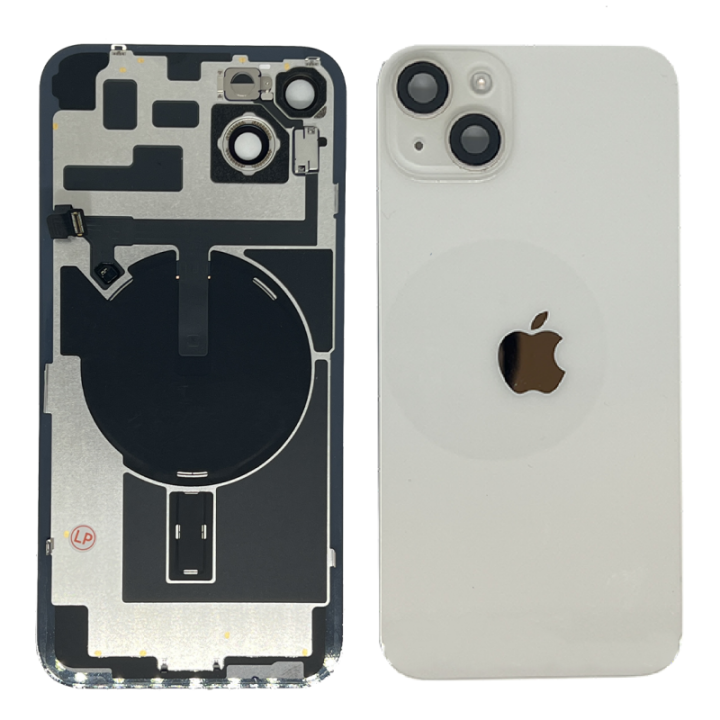 Vitre Arrière iPhone 14 Blanc Origine Démonté Grade A | TEQITIZI