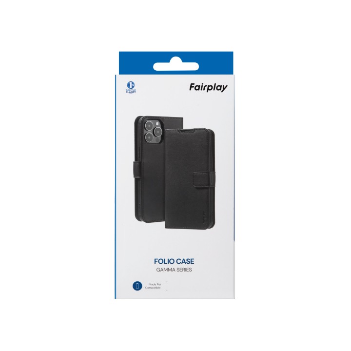 FAIRPLAY GAMMA Folio iPhone 7/8/SE2/SE3 Noir