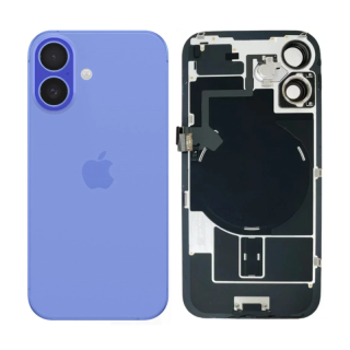 Remplacement Vitre Arrière iPhone 16 Bleu (Origine Demonté) - Grade A