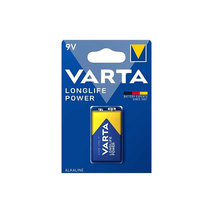 VARTA Pile 9V Longlife Power