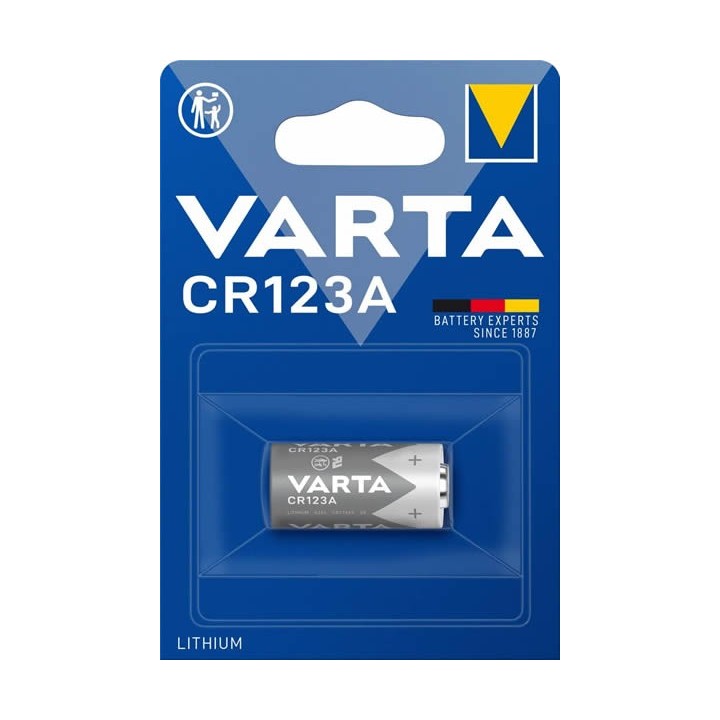 VARTA Pile Lithium Photo CR123A