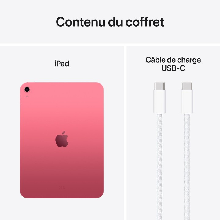 Apple iPad (2025) 128 Go Wi-Fi Rose