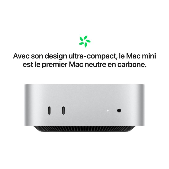 Apple Mac Mini M4 16 Go/256 Go (MU9D3FN/A)